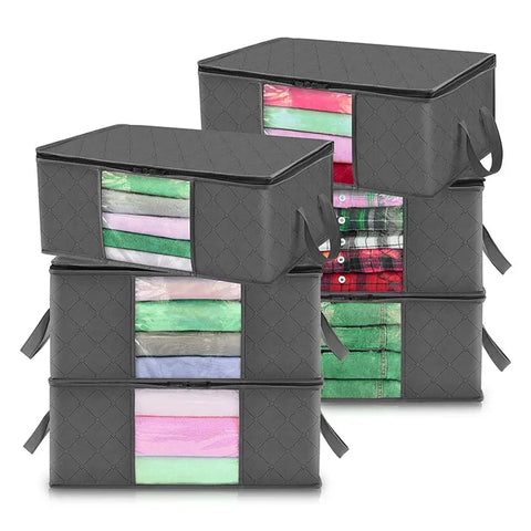 Foldable Clothes Storage Bag Organizer