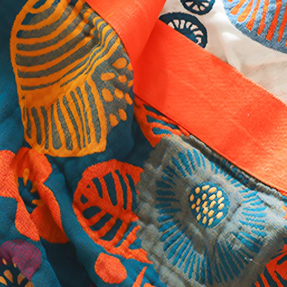 BOHO FLOWER BLANKET