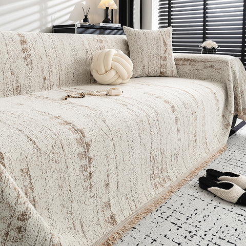 Modern Chenille Couch Cover for Protection & Style