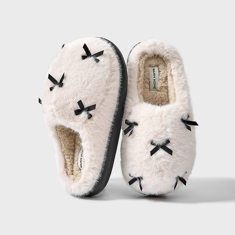 Women's Fuzzy House Slippers