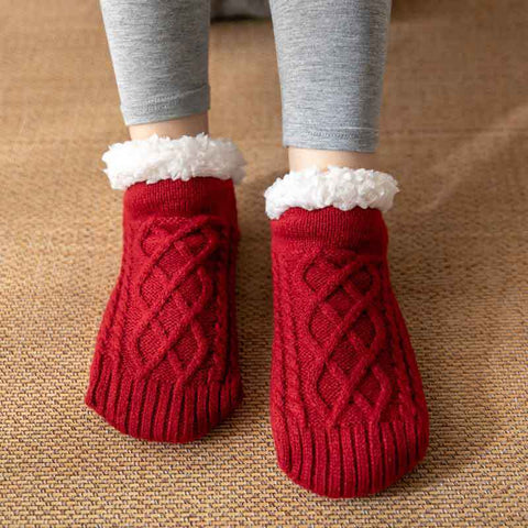 Super Warm Thick Fleece Winter Socks