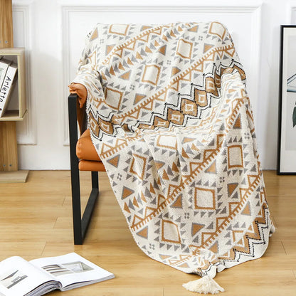 SOLVANA BOHEMIAN DECORATIVE BLANKET