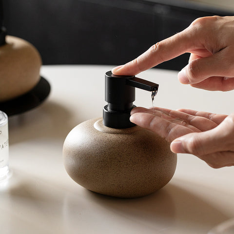 Ceramic Bathroom Soap Dispenser