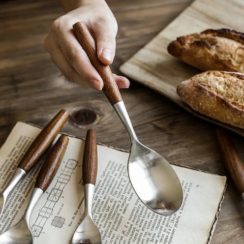 Norden Log-Handle Cutlery Set