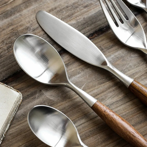 Norden Log-Handle Cutlery Set