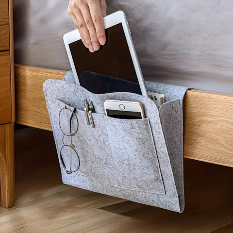 Bedside Dorm Storage Organizer Pocket