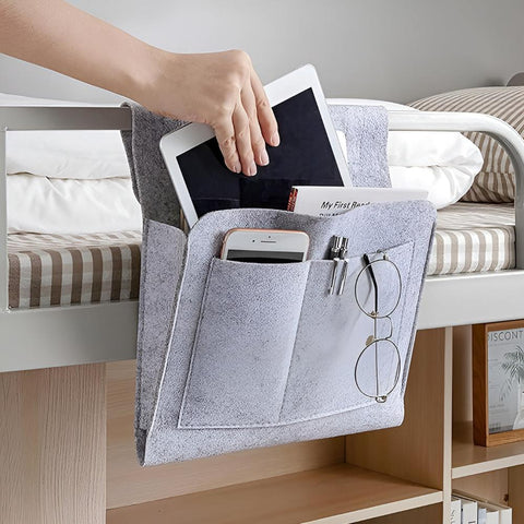 Bedside Dorm Storage Organizer Pocket
