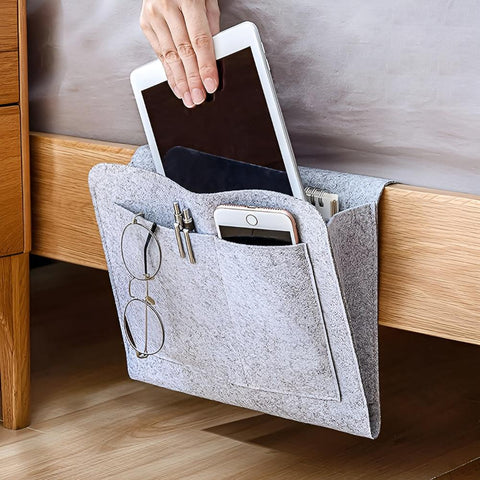 Bedside Dorm Storage Organizer Pocket