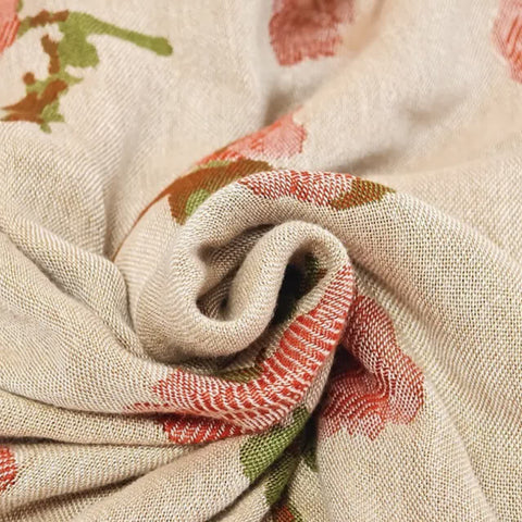Bamboo Fiber Rural Rose Summer Blanket 1