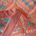 Bear Floral Diamond Patchwork Cotton Quilt 8