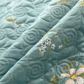 Blooming Floral Pure Cotton Quilted Bedding 6