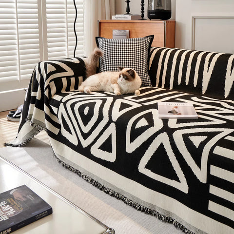 All-Seasons Pet Friendly Couch Cover - Dust-Proof & Anti-Scratch