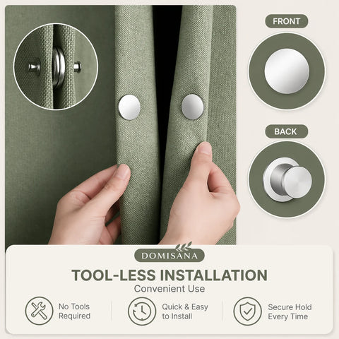 Magnetic Curtain Clips