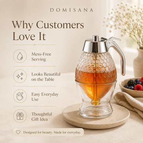 HoneyFlow No-Drip Dispenser