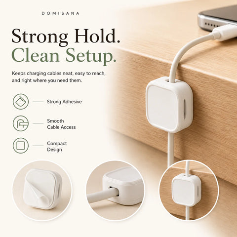 SnapTidy Magnetic Cable Clips
