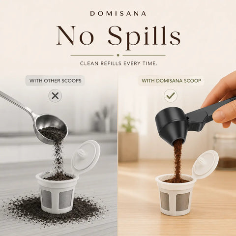 No-Mess Coffee Scoop Funnel