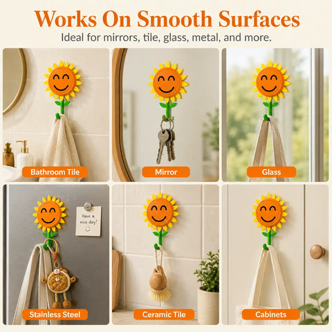 Sunflower Bloom Wall Hook