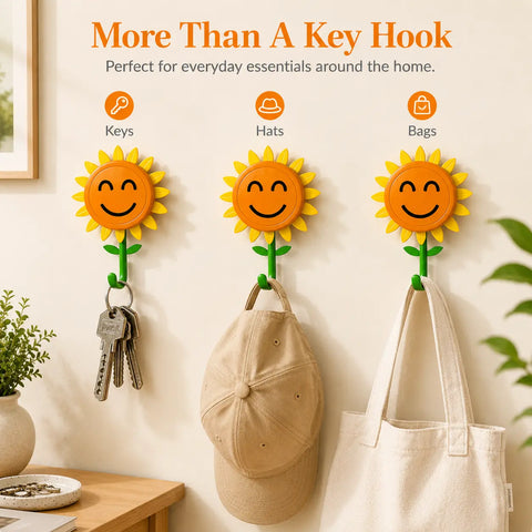 Sunflower Bloom Wall Hook