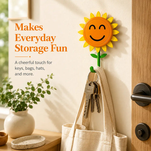 Sunflower Bloom Wall Hook