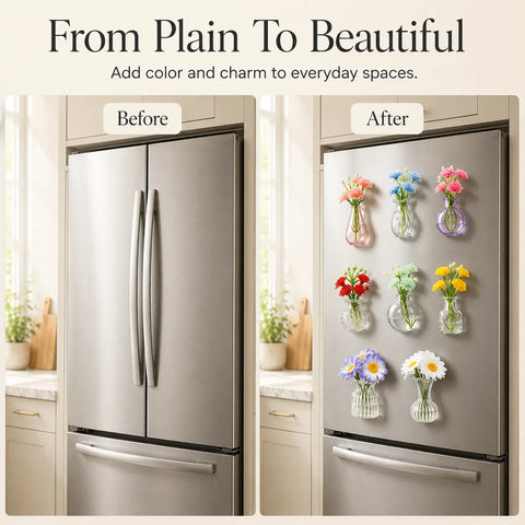 Bloomora Magnetic Mini Fridge Vase