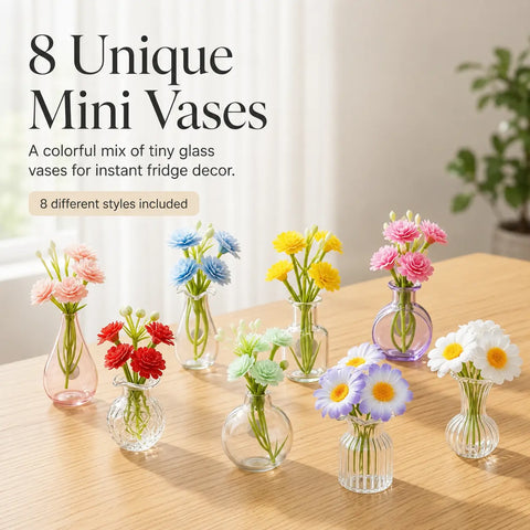 Bloomora Magnetic Mini Fridge Vase