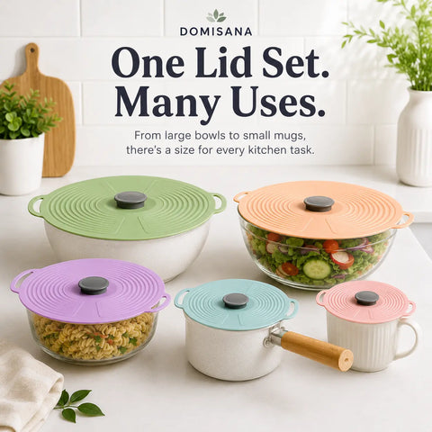 Reusable Silicone Pot Lids