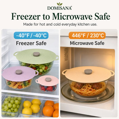 Reusable Silicone Pot Lids