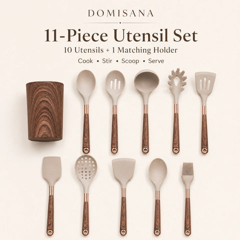 Nordhaus Silicone Utensil Set – 11 Piece Set