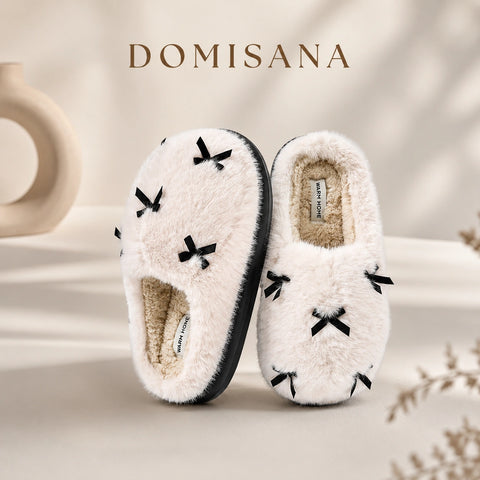 Women's Fuzzy House Slippers