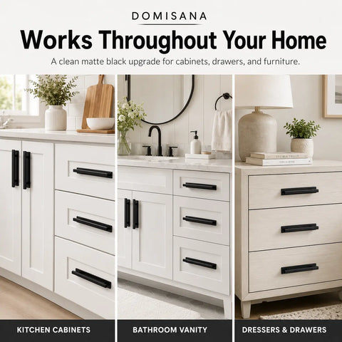 No-Drill Cabinet Handles