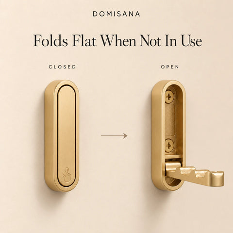 Foldable Wall Coat Hooks - Limited Time Offer
