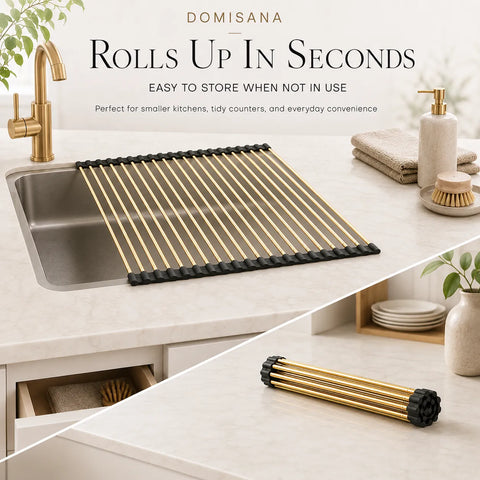 LuxeRoll Expandable Sink Rack