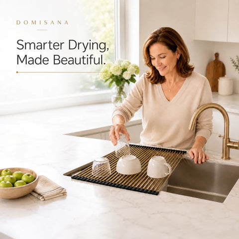 LuxeRoll Expandable Sink Rack