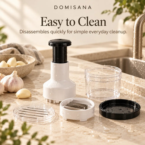 Press-Down Garlic Chopper & Mincer