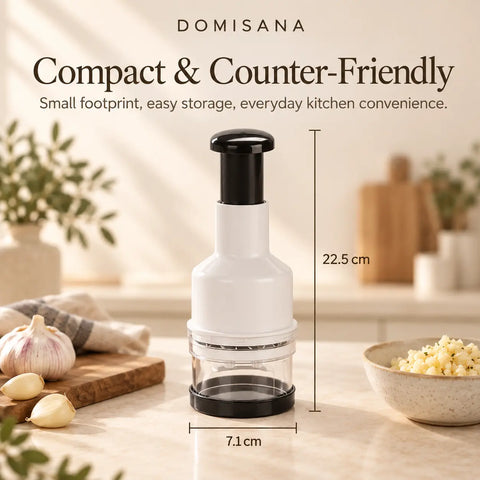 Press-Down Garlic Chopper & Mincer