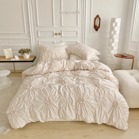 Ruffle Flower Bedding Set 3PCS