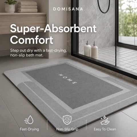 Super Absorbent Non Slip Bath Mat