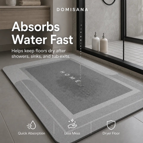 Super Absorbent Non Slip Bath Mat