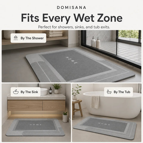 Super Absorbent Non Slip Bath Mat