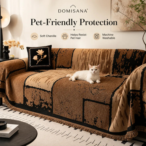 Pet Friendly Chenille Couch Cover – Thousand Ink Design
