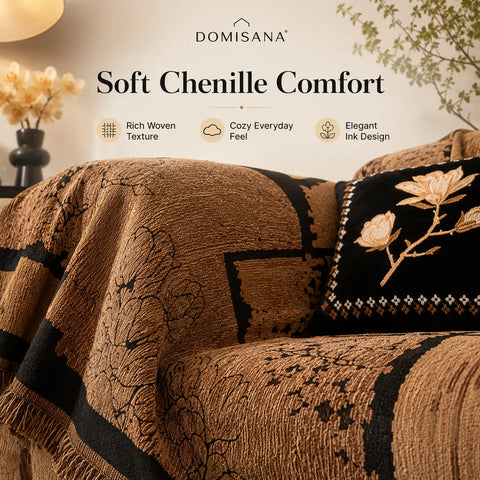 Pet Friendly Chenille Couch Cover – Thousand Ink Design