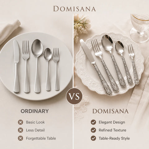 Valemont Baroque Silverware Set