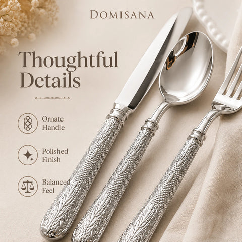 Valemont Baroque Silverware Set