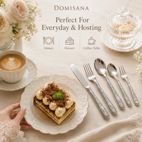 Valemont Baroque Silverware Set