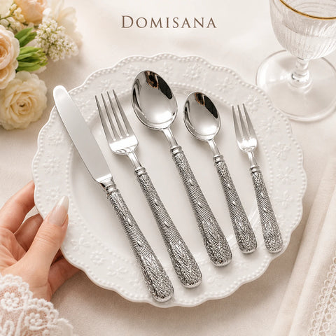 Valemont Baroque Silverware Set