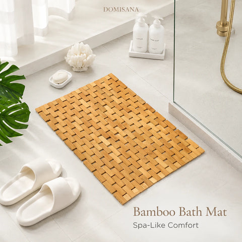 Premium Bamboo Bath Mat