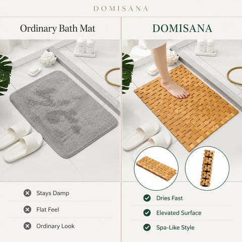Premium Bamboo Bath Mat