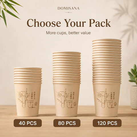 Eco-Friendly Bamboo Fiber Paper Cups