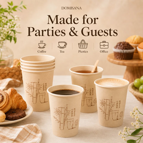 Eco-Friendly Bamboo Fiber Paper Cups