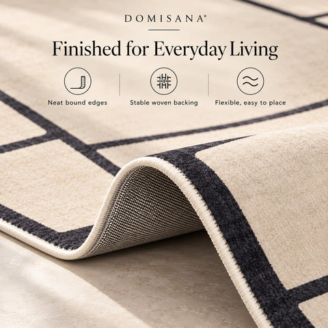 Modern Geometric Living Room Rug